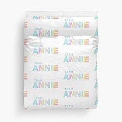Annie LeBlanc Team Duvet Cover