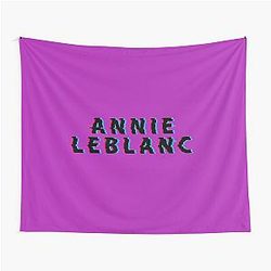 Annie LeBlanc Glitch Tapestry