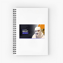 Anomaly Merch Collection Anomaly Notebook