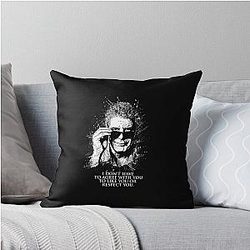 Anthony Bourdain Throw Pillow