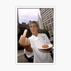 Anthony Bourdain Sticker