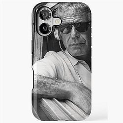 Anthony Bourdain on the rail iPhone Tough Case