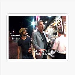 Anthony Bourdain Shawarma Quote Sticker