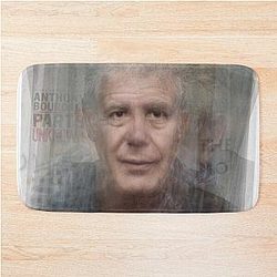 Anthony Bourdain Portrait Bath Mat