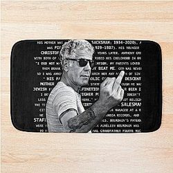 Anthony Bourdain Middle Finger Bath Mat