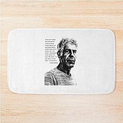 Anthony Bourdain Bath Mat