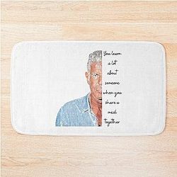 Anthony Bourdain quotes Bath Mat