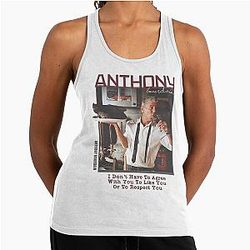 Anthony Bourdain Racerback Tank Top