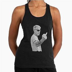 Anthony Bourdain Racerback Tank Top