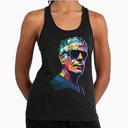 Anthony Bourdain Racerback Tank Top