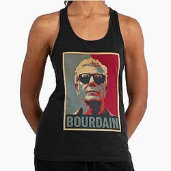 Anthony Bourdain Racerback Tank Top