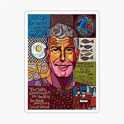 Anthony Bourdain Sticker
