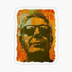 Anthony Bourdain Vintage Sticker