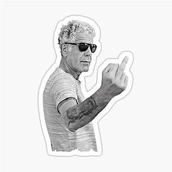 Anthony Bourdain Sticker