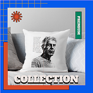 Anthony Bourdain Pillows Cover