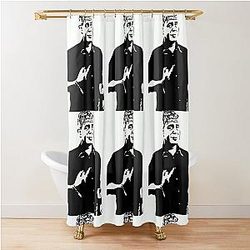 Anthony Bourdain Shower Curtain