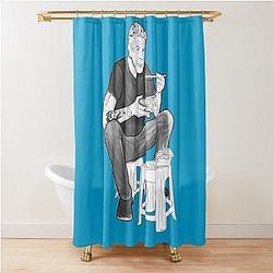 Anthony Bourdain Shower Curtain