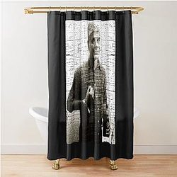 Anthony Bourdain Legendary Chef Shower Curtain