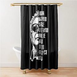Anthony Bourdain I Don't Have to Agree T-Shirt Shower Curtain