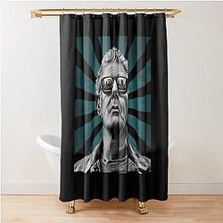 Anthony Bourdain 70s Shower Curtain