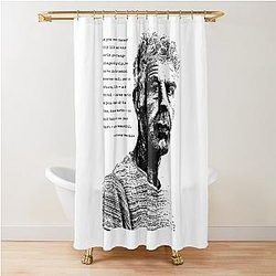 Anthony Bourdain Shower Curtain