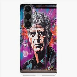 Street Art Tribute Inspired by Anthony Bourdain Samsung Galaxy Case