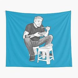 Anthony Bourdain Shirt Tapestry