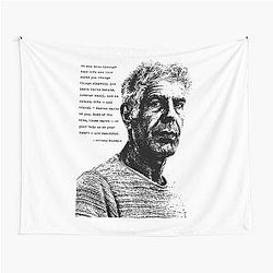 Anthony Bourdain Tapestry