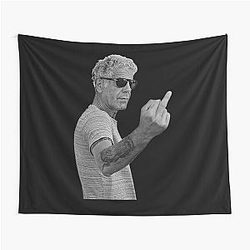 Anthony Bourdain Legend Tapestry