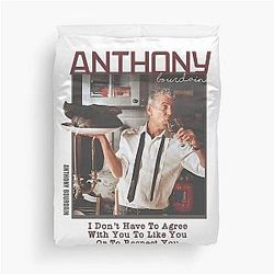Anthony Bourdain Duvet Cover
