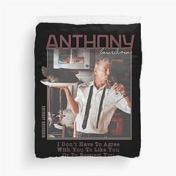 Anthony Bourdain Duvet Cover