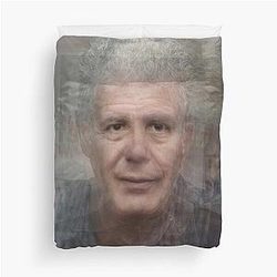 Anthony Bourdain Duvet Cover