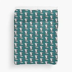 Chef Anthony Bourdain Emblem Duvet Cover
