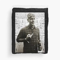 anthony bourdain Chief Duvet Cover