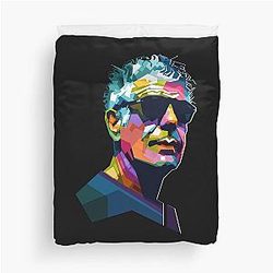 Anthony Bourdain Legendary Duvet Cover