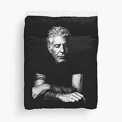 Anthony Bourdain Legendary Duvet Cover