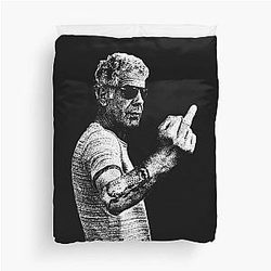 Anthony Bourdain Duvet Cover
