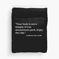Anthony Bourdain Duvet Cover