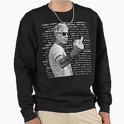 Anthony Bourdain Middle Finger Sweatshirt