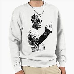 Memories of Anthony Bourdain middle finger pose pullover sweatshirt