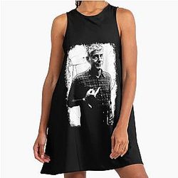 Anthony Bourdain Middle A-Line Dress