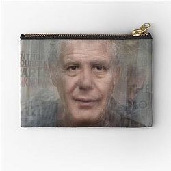 Anthony Bourdain Portrait Overlay Pouch