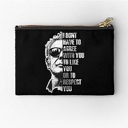 Anthony Bourdain T-Shirt Zipper Pouch