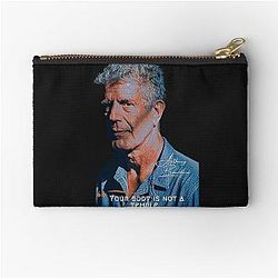 Anthony Bourdain T-Shirt and Sticker Pouch