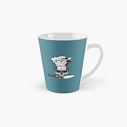 Chef skull with Anthony Bourdain emblem Mug