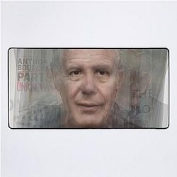 Anthony Bourdain Portrait Desk Mat