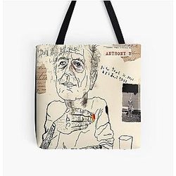 Anthony Bourdain Drinking Tote Bag