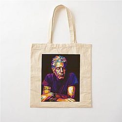 Anthony Bourdain Art Cotton Tote Bag