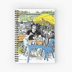 Anthony Bourdain Spiral Notebook