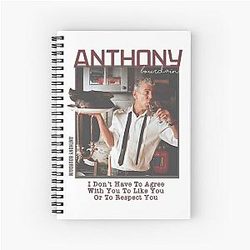 Anthony Bourdain Spiral Notebook